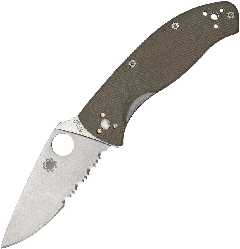 Tenacious Linerlock Brown G10