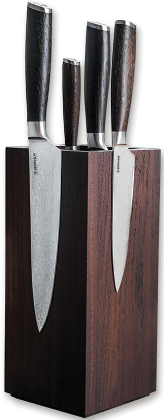 Messer-Set and Block