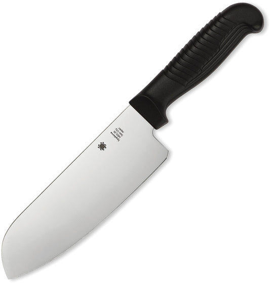 Santoku Plain Black K08PBK