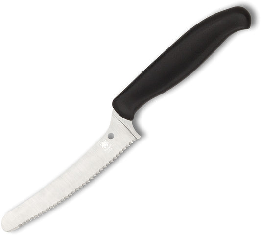Z-Cut Kitchen Knife Black