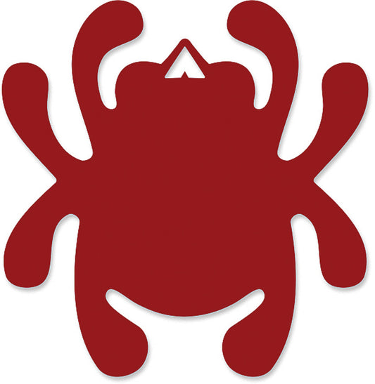 Mirror Bug Decal Red