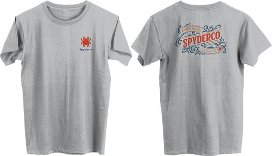 Western T-Shirt Lg Gray