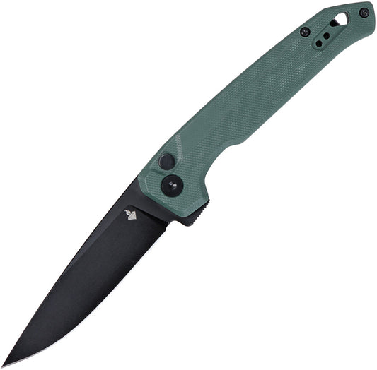Dude Button Lock Green