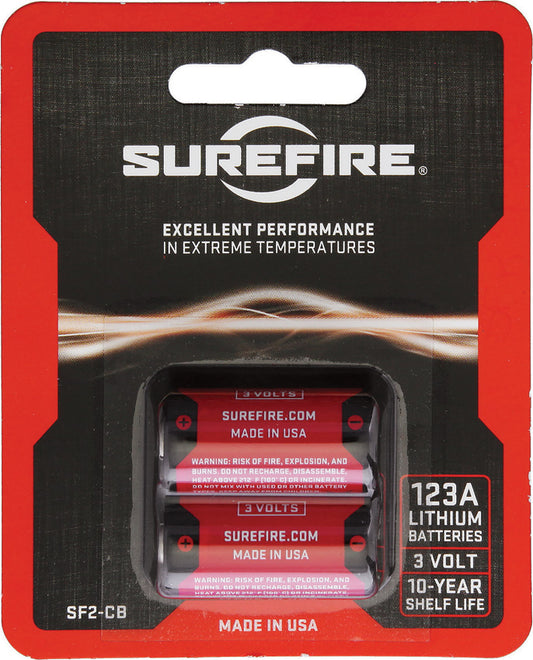 123A Batteries Pack of 2 SF2-CB