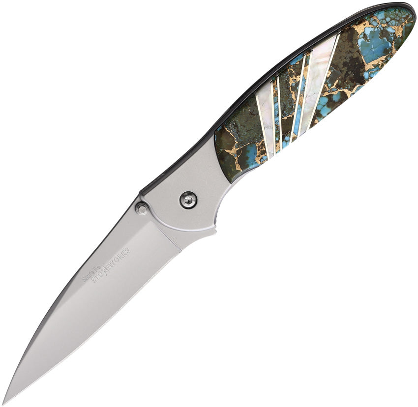 Kershaw Leek Framelock Turquo JS660CONV
