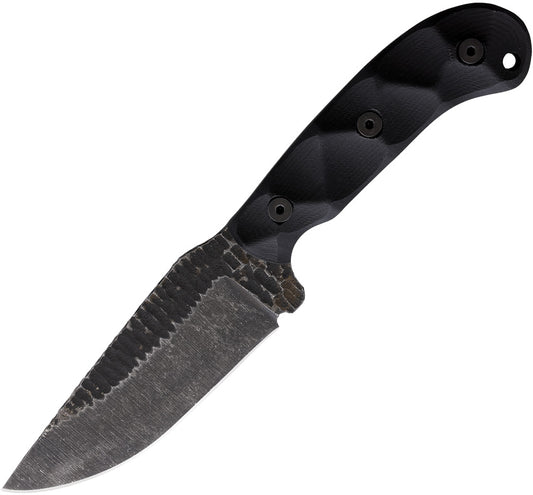 GP1 Fixed Blade Black GP1-B-G10-S