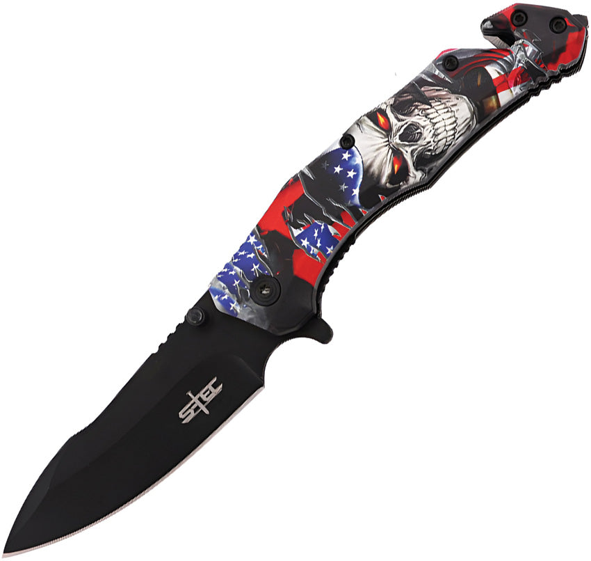 Rescue Linerlock A/O Flag T271213-3