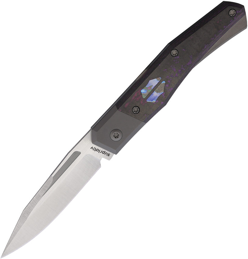 Infidel Slip Joint Purple Haze SUP014 PURPLE HAZE FAT CARBON