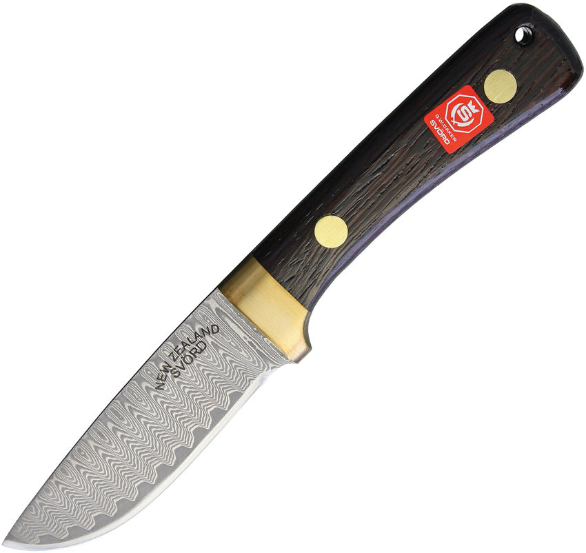 Damascus Drop Point