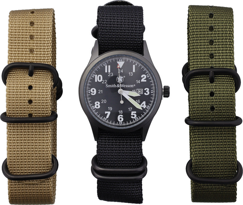 Military Watch Black
