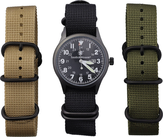 Military Watch Black