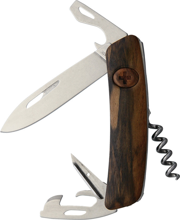 D03 Swiss Pocket Knife Walnut