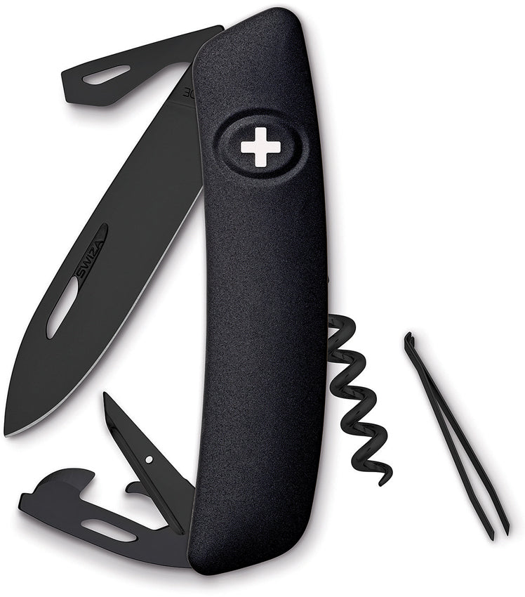 D03 Swiss Button Lock Black