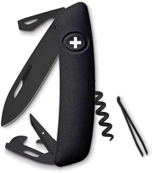 D03 Swiss Button Lock Black KNI.0033.1010