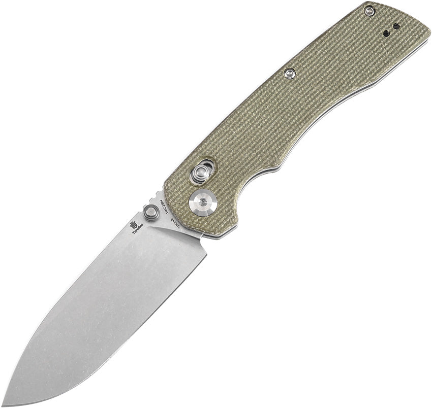 Kryo Crossbar Lock Grn Micarta T1001V6