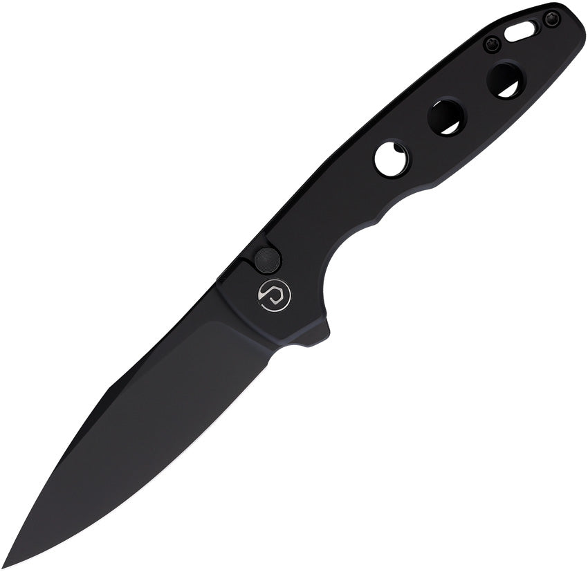 Ghost Button Lock Black