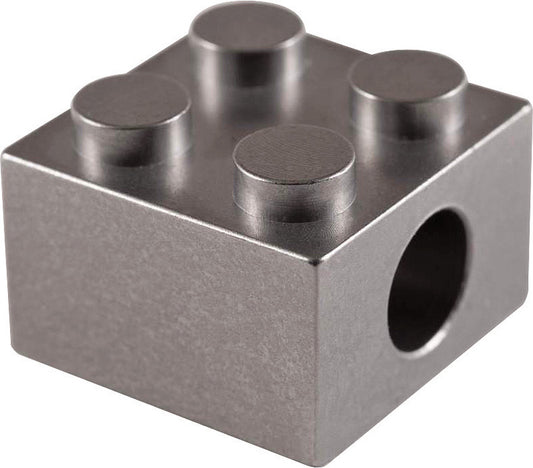 T-Brick Titanium Lanyard Bead LB003-T-BB