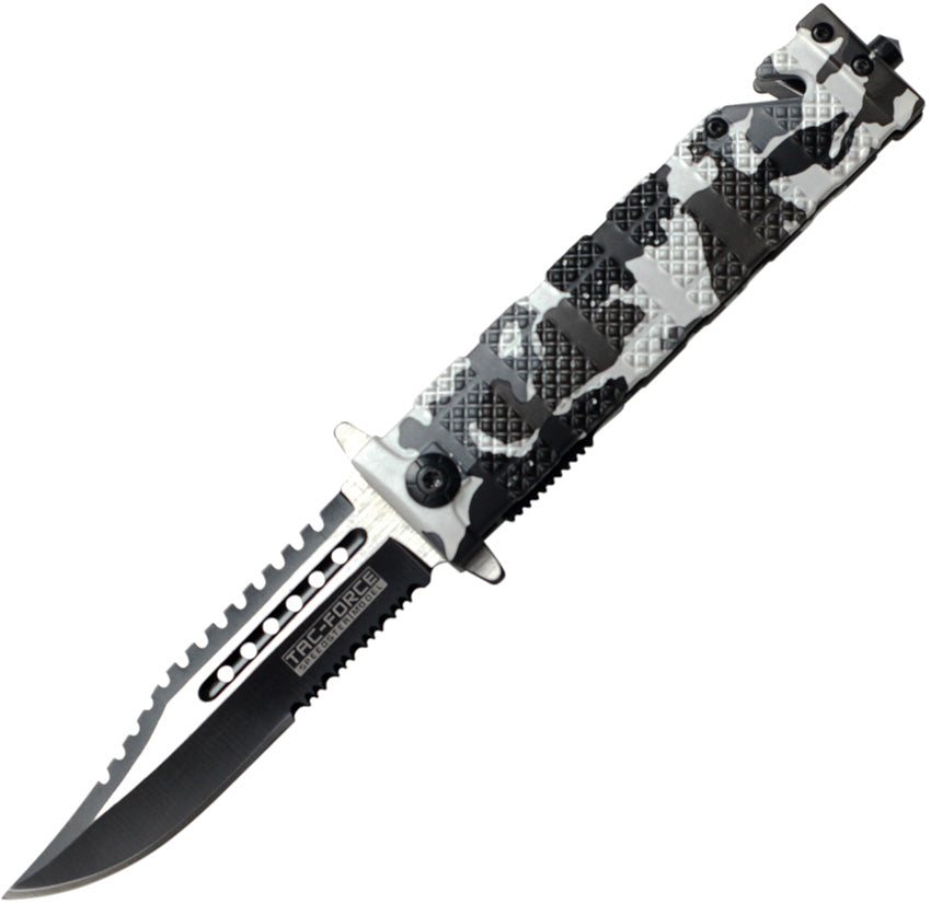 Knurled Rescue Linerlock A/O TF-710DW