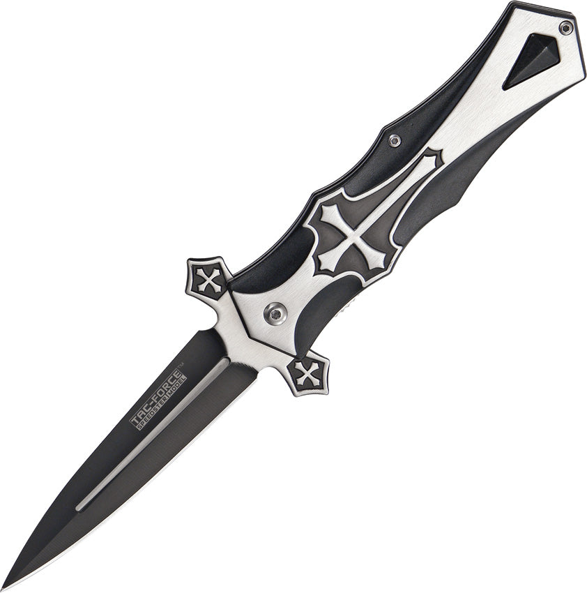 Celtic Cross Linerlock Black TF-817BK