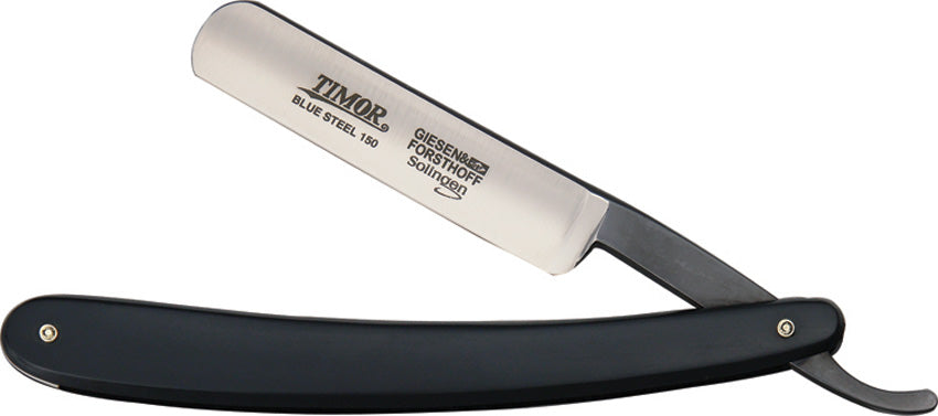 Straight Razor Black Slim 150 CARBON 5/8