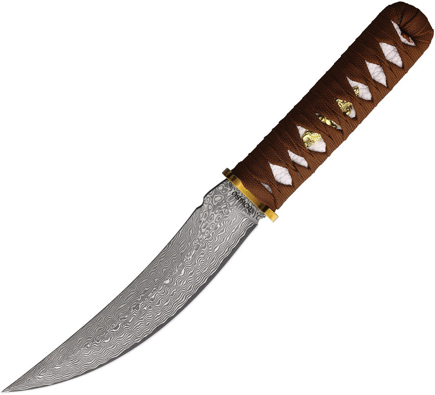 Damask Couteau Fixed Blade 32624