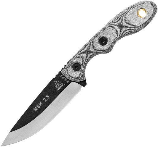 Mini Scandi Knife Black Linen MSK-BLM