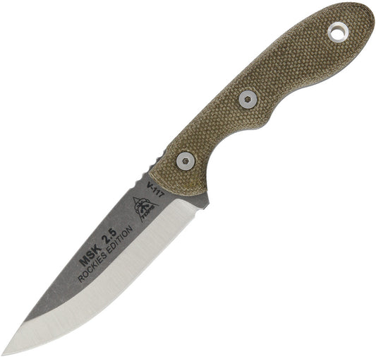 Mini Scandi Knife Rockies MSKTBF