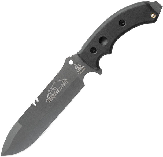 Tahoma Field Knife Black TAHO-04TNS