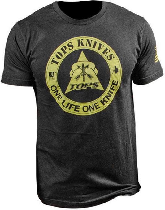 T-Shirt One Life One Knife M TS-1LBLK MEDIUM