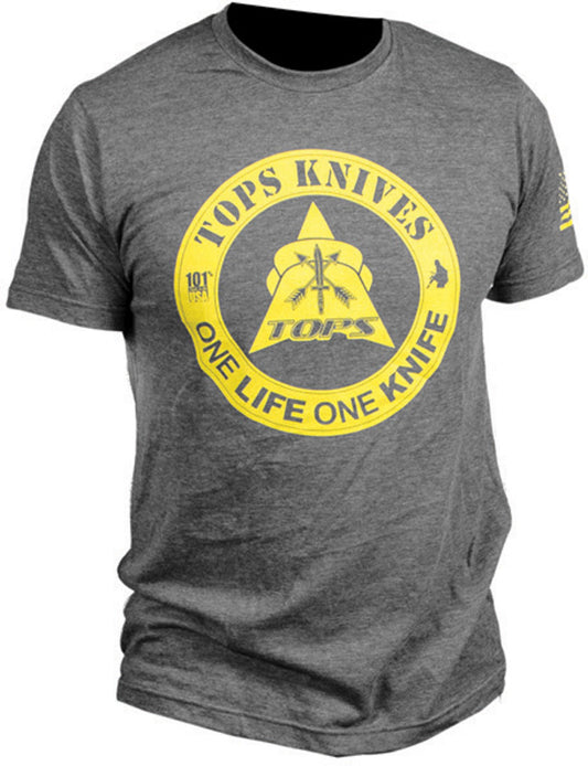 T-Shirt One Life One Knife L TS-1LCHA LARGE