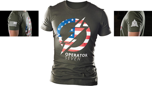 Operator 7 T-Shirt OD XXXL TS-OP7-XXXL