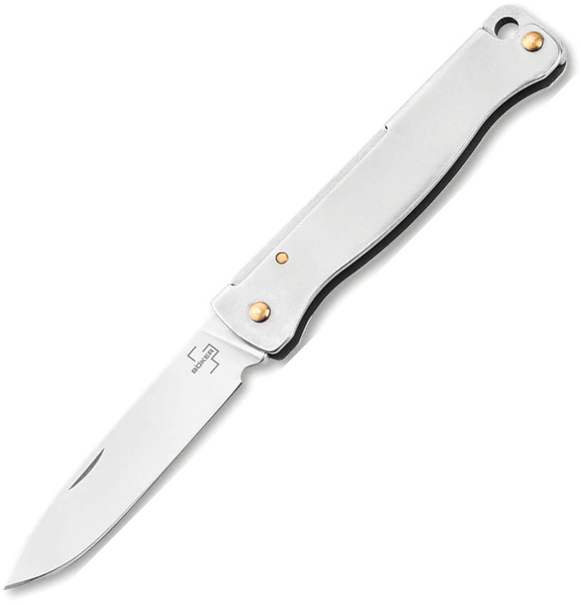 Atlas Mini Slip Joint Silver