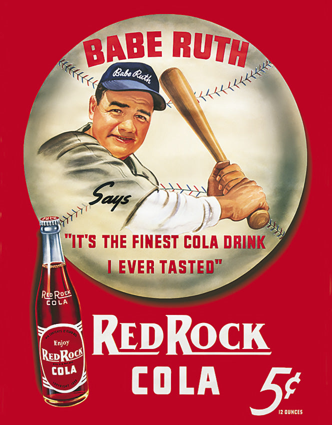 Babe Ruth Red Rock Cola 149