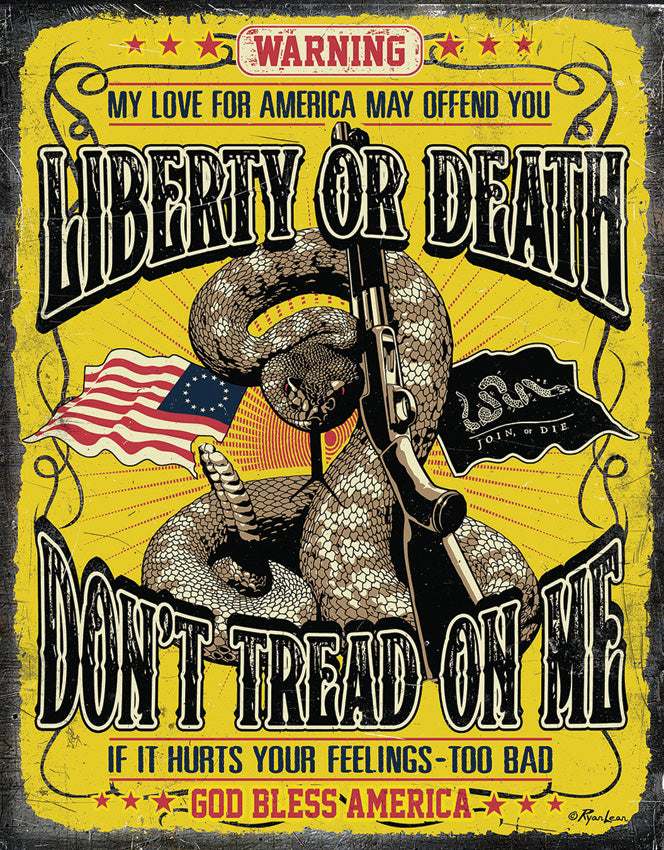 Don't Tread On Me Sign 2234