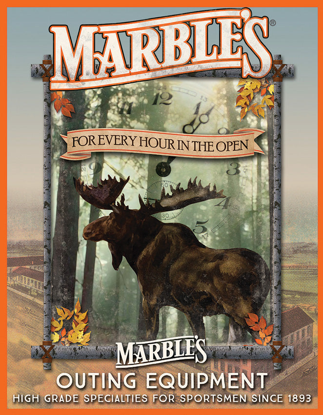 Marbles Equipment Tin Sign SG9164