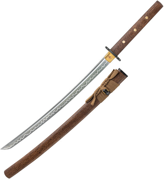 Shikoto Tigerwood Wakizashi