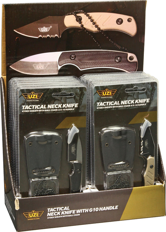Tactical Neck Knife Display