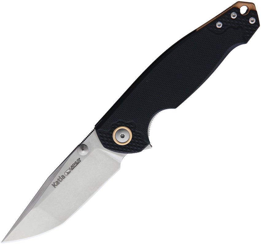 Katla Linerlock Black G10 V5982GB3D
