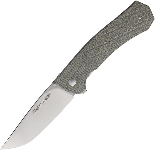 Safe A.S.L.S. Linerlock GrnMic V6016CG3D
