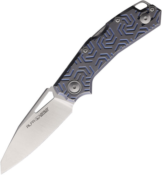 Alfa Lockback Blue Ti