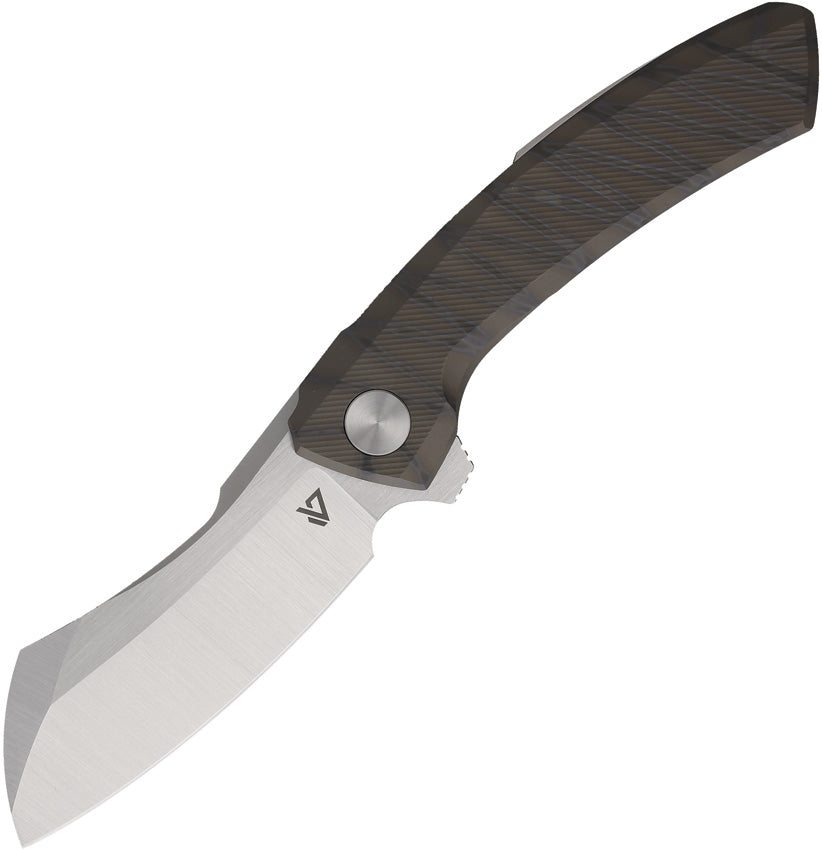 Mini Cleaver Framelock Flame VANG016 MINI CLEAVER FLAME