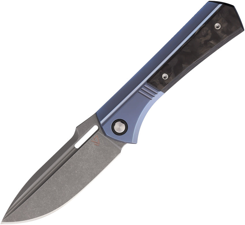 Continuum Framelock Blu/CF  CONTINUUM  BLUE CARBON