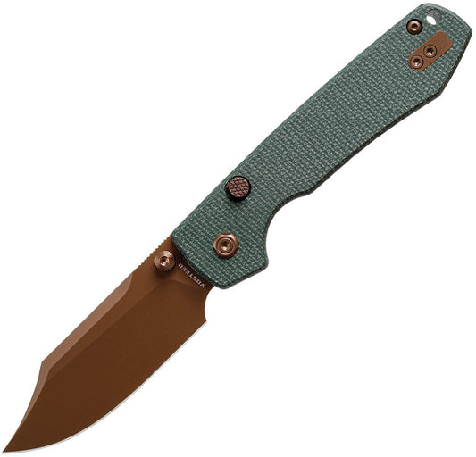 Raccoon Top Linerlock Green A2922
