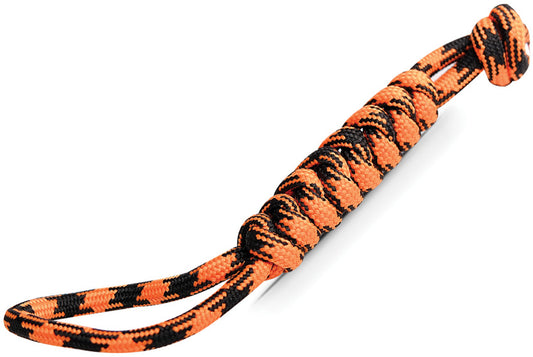 Paracord Lanyard Orange/Black
