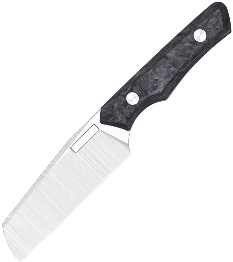 Axon Fixed Blade Belt Satin CF V-VAFB-BMCF-FBK-0396-S