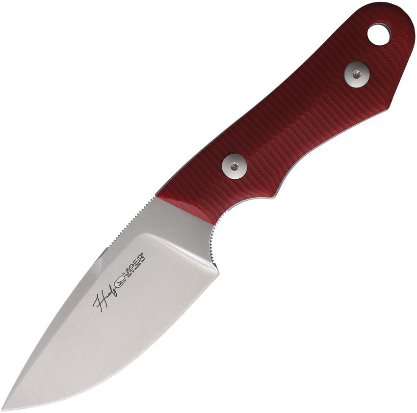 Handy Fixed Blade Red G10 VT4040GR