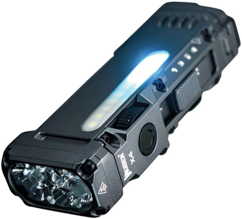 X4 Rechargable Flashlight X4-BLK