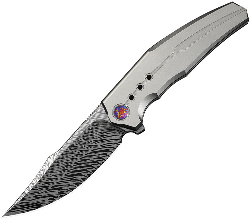 Kyklos Framelock Damascus WE23086-DS1