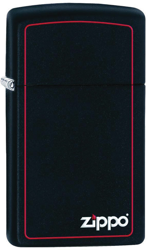 Slim Black Red Border 1618ZB