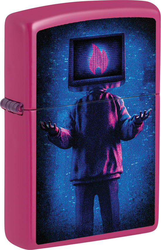 Flame TV Man Lighter 48515